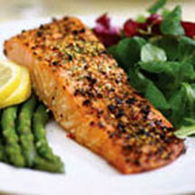 Seasonings-Encrusted Salmon Recipe - CooksRecipes.com