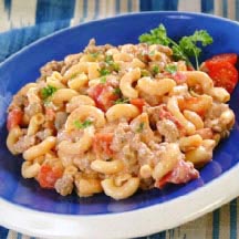 Beefy Salsa Mac