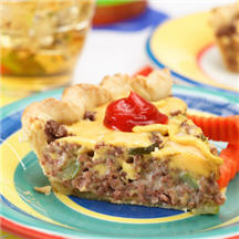 Kid's Cheeseburger Pie