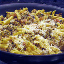 Penne with Sausage Cream Sauce