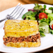 Plantain and Beef Pie