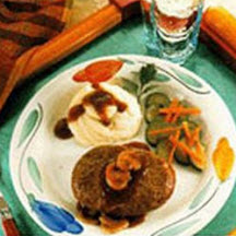 Salisbury Steak with Mushroom Gravy