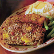 Savory Mushroom Meatloaf