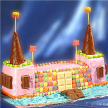 Birthday Castle Cake