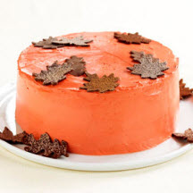 Falling Leaves Cake