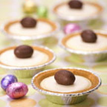 Mini Spring Cheesecakes