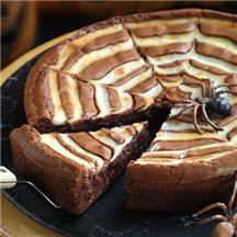 Spiderweb Brownies