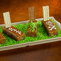 Tombstone Brownies