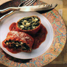 Italian Spinach Egg Rolls