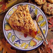 Apple-Berry Crumble Pie