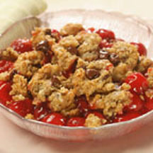 Cookie Fruit Cobbler