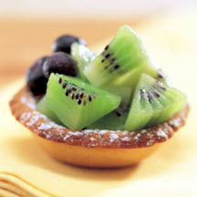 Summer Tartlets with Green Kiwifruit