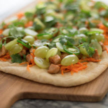 Banh Mi-Style Flatbread with California Grapes