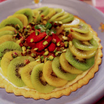 Dessert Pizza with Kiwifruit