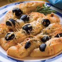 Garlic and Olive Focaccini