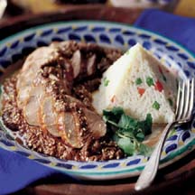 Pork Tenderloin with Classic Molé Sauce