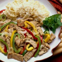 Southwestern Pork and Pepper Stir-Fry