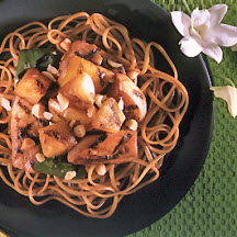 Angel Hair with Hawaiian Grilled Chicken