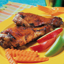 Apple-Glazed Chicken Drumsticks