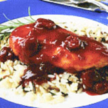 Cherry-Glazed Baked Chicken