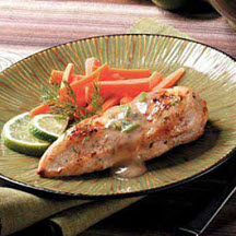 Chicken with Lime Butter