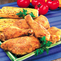 Devilish Chicken and Corn On The Cob