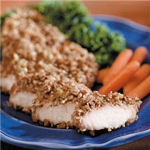 Nut-Crusted Turkey Breast