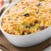 South-of-the-Border Chicken & Rice Bake