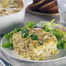 Zesty Chicken and Rice Casserole