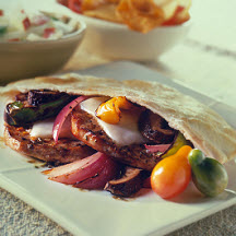 Amelia's Italian Pork Pita Pockets