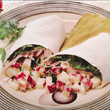 Apple Turkey Wrap