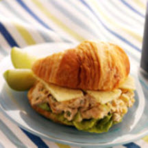 Chicken Salad Sandwich with Havarti Cheese