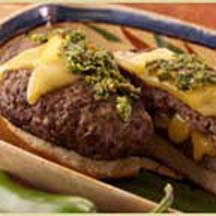 Chimichurri Burgers with Gouda Cheese