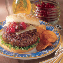 Cranberry Salsa Burger