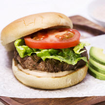 Cumin Burgers with Thousand Island Dressing