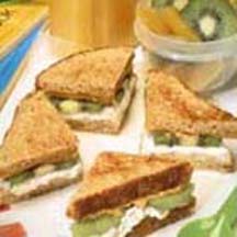 Mean Green Peanut Butter Sandwich