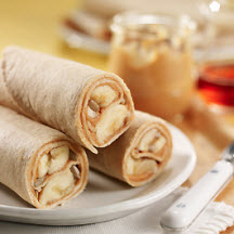 Peanut Butter Banana Roll-Ups