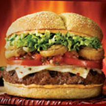 Red Robin's Burning Love Gourmet Burger at CooksRecipes.com