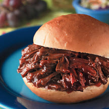 Tangy BBQ Beef Sandwiches