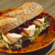 Tangy Cranberry Turkey Barbecue Sandwich