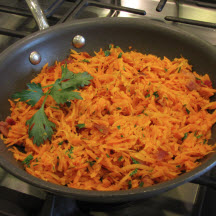 Carrot-Bacon Skillet