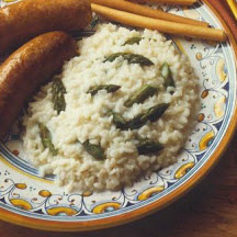 Fresh Asparagus Risotto