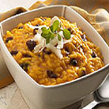 Pumpkin and Cranberry Risotto