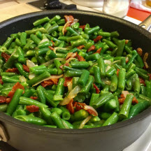 Tiffany's Green Beans with Bacon