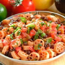 Southwestern Wagonwheel Pasta