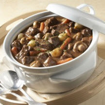 Beef Bourguignonne