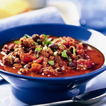 Cowboy Beef and Black Bean Chili